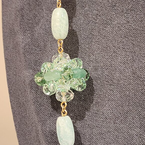 Brand New!! SWAROVSKI: Somnia Gold-Toned Crystal Necklace - Picture 3 of 9